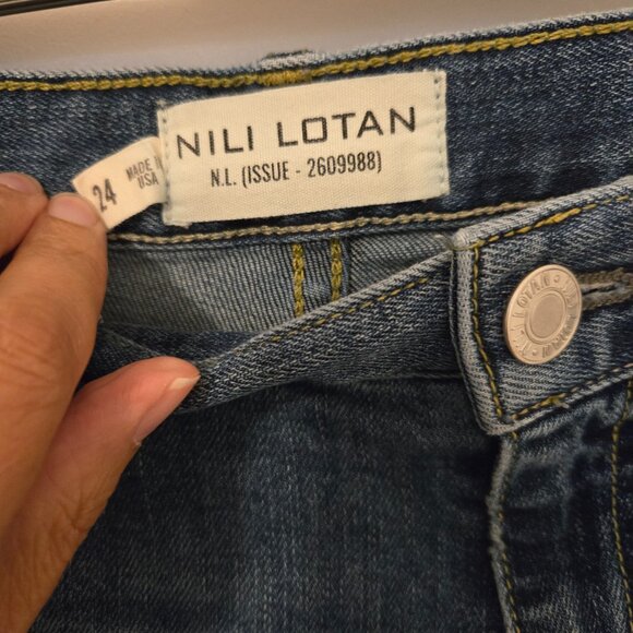 Nili Lotan Carpenter Jean, Womens Size 24 (Runs Big), Used Condition - Picture 3 of 6